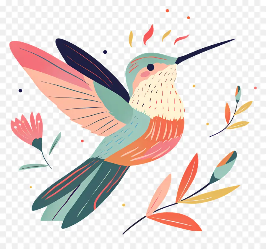 Hummingbird，Dia Deskripsi PNG