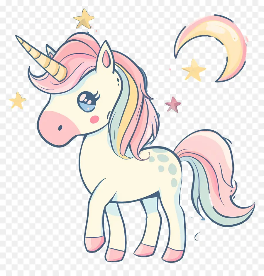 Unicorn，Kartun PNG