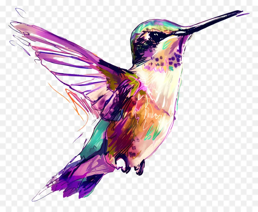Hummingbird，Terbang PNG