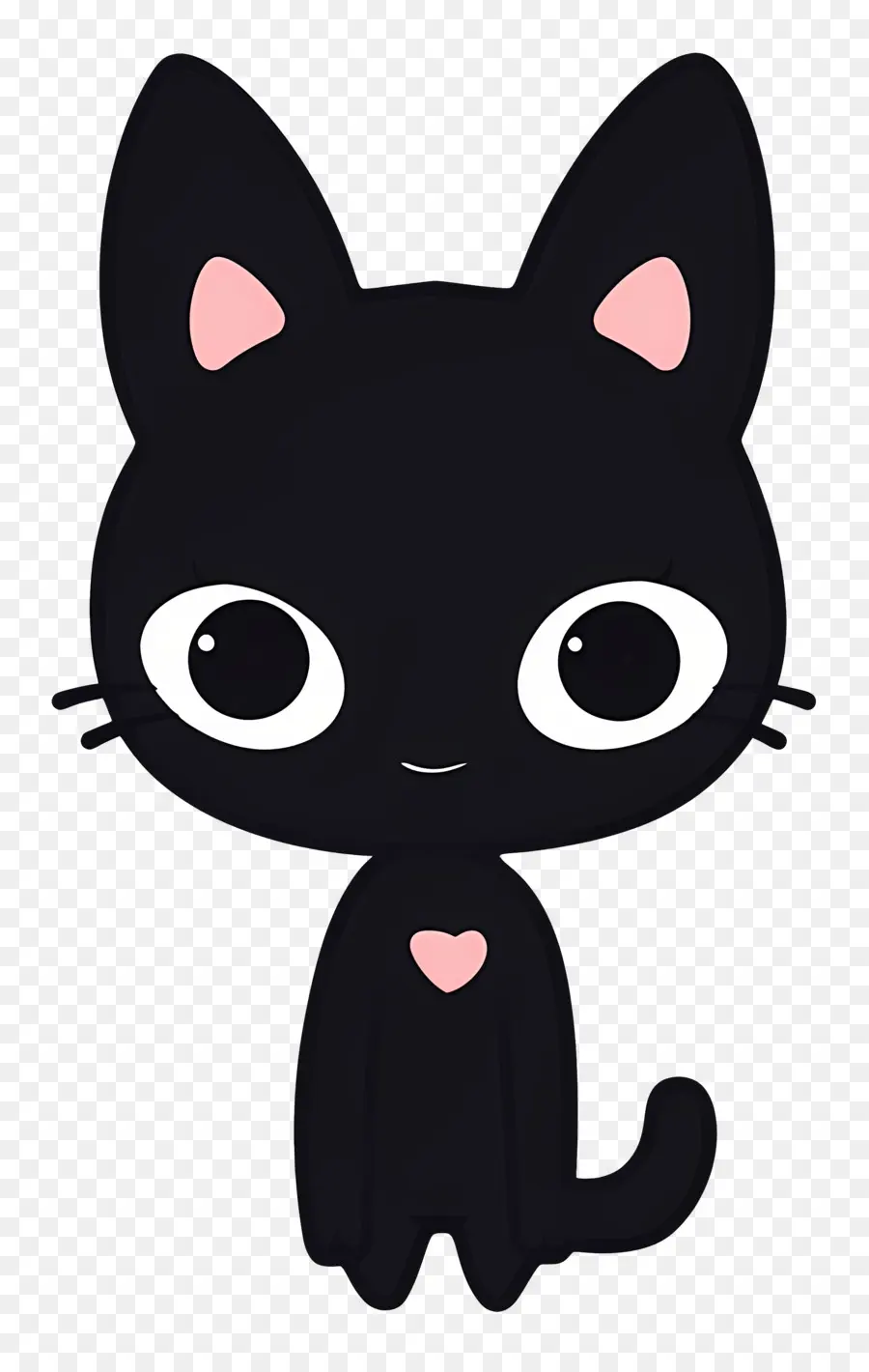 Kuromi，Kucing Hitam PNG