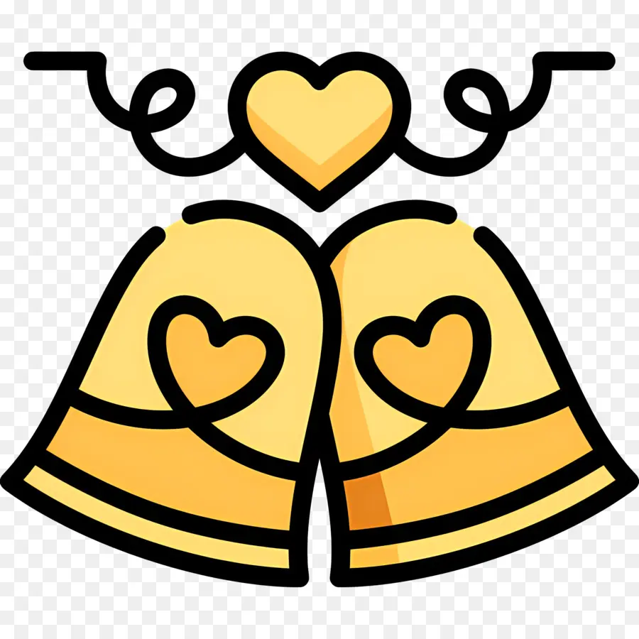 Lonceng Pernikahan，Pernikahan Logo PNG