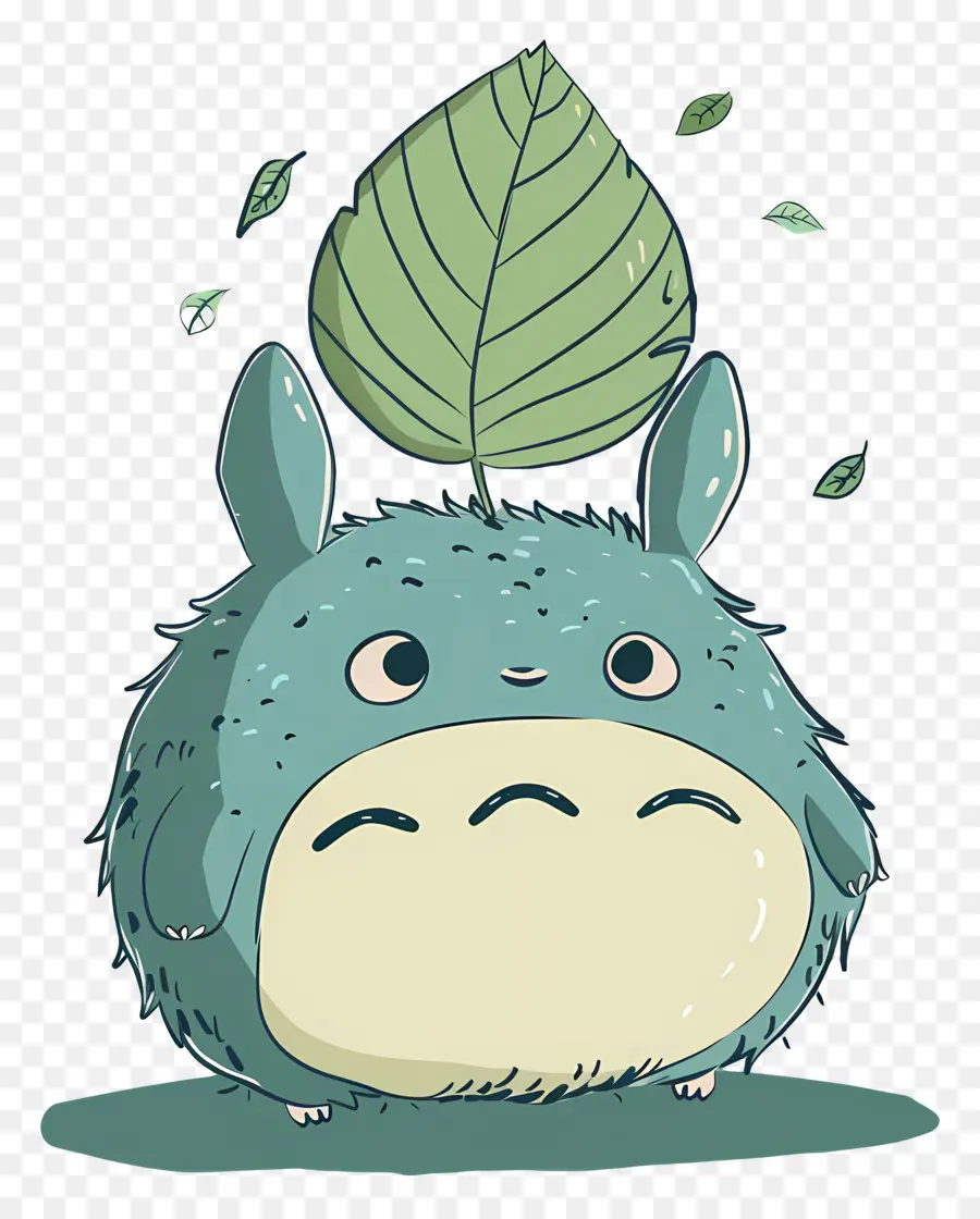 Totoro，Totoro Yang Lucu PNG