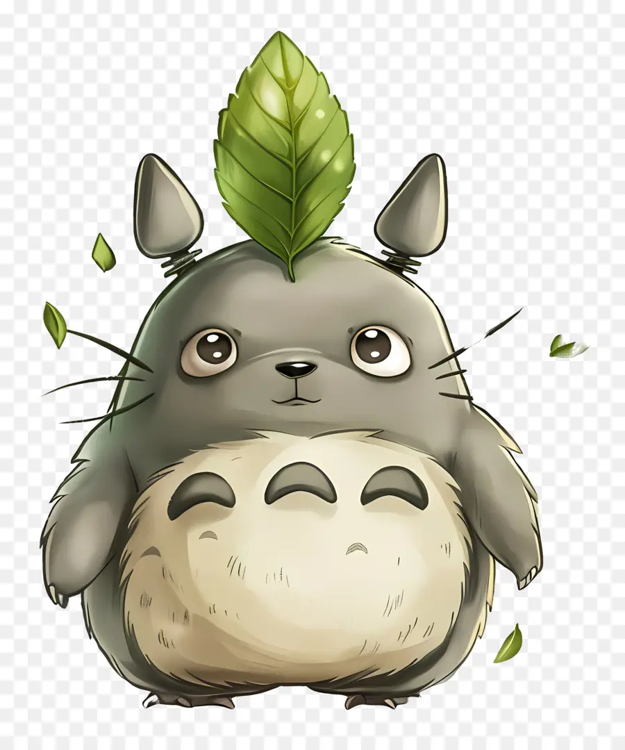 Totoro，Makhluk Yang Lucu PNG