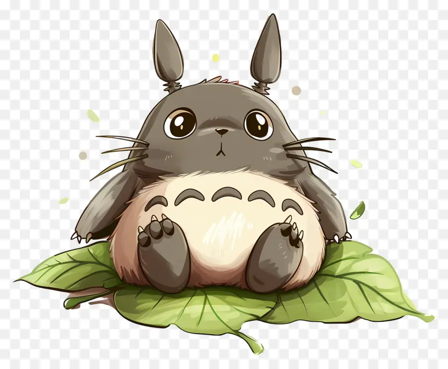 Totoro，Makhluk Kartun PNG