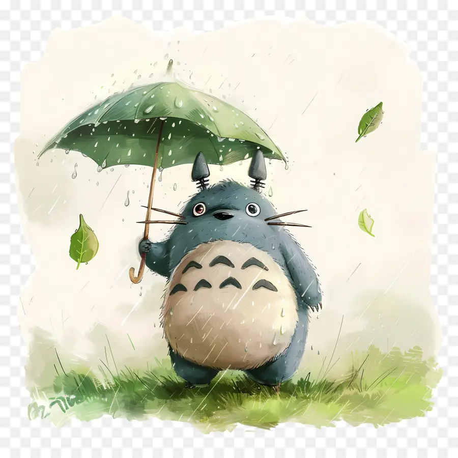 Totoro，Payung PNG