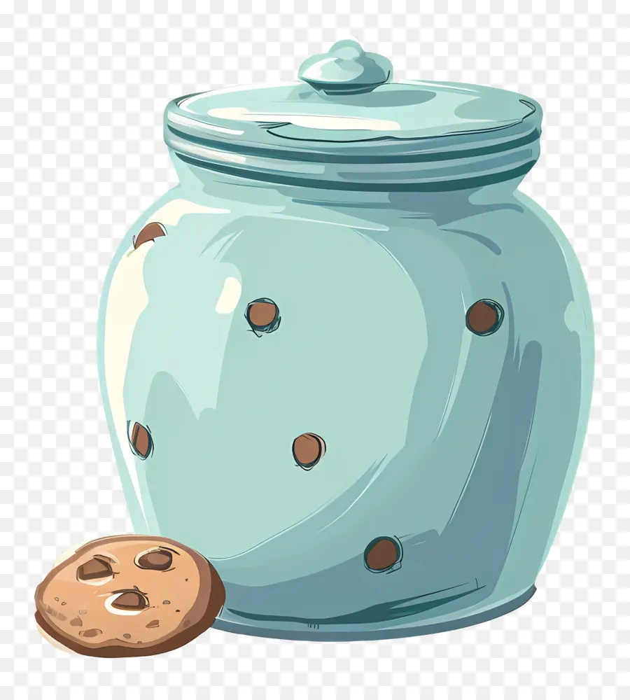 Cookie Jar，Chocolate Chip Cookie PNG