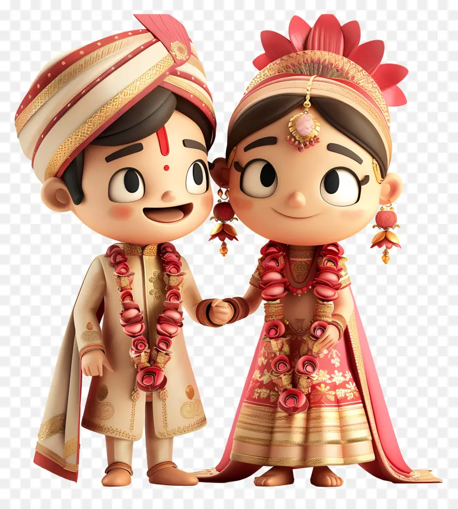 India Pernikahan，Pakaian Tradisional PNG
