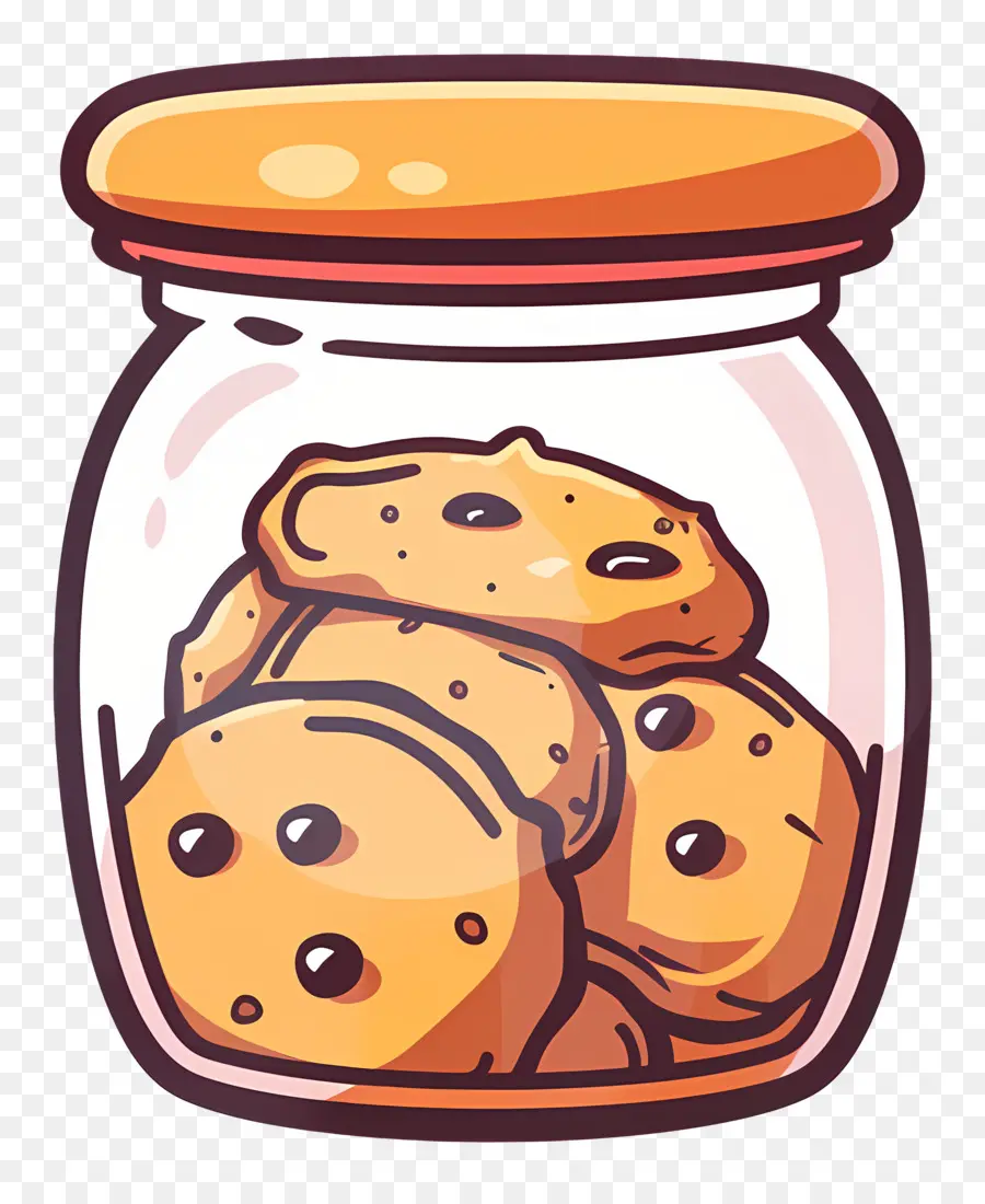 Cookie Jar，Chocolate Chip Cookie PNG