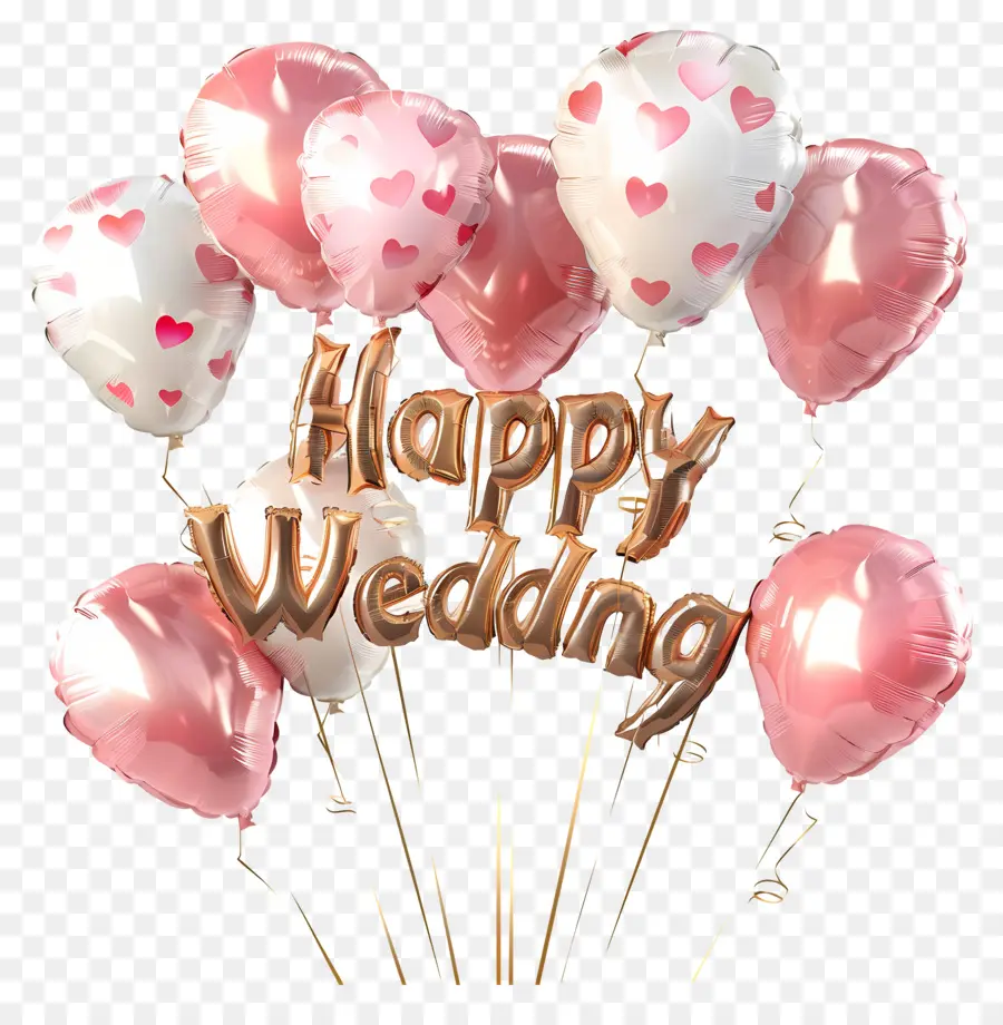 Pernikahan，Balon PNG
