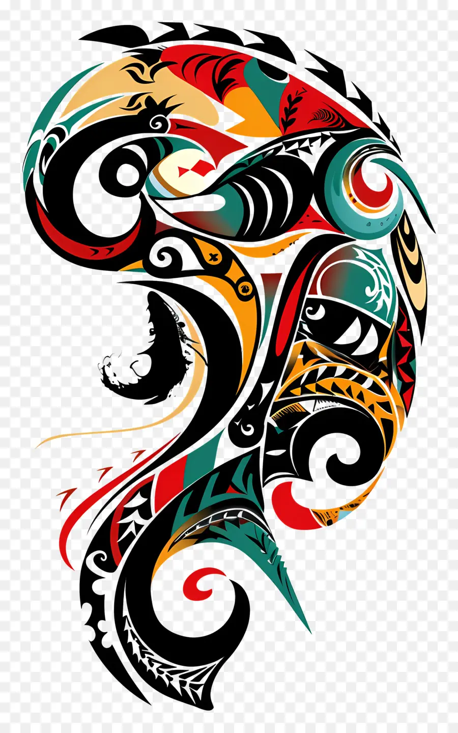 Suku Maori Tato，Burung PNG