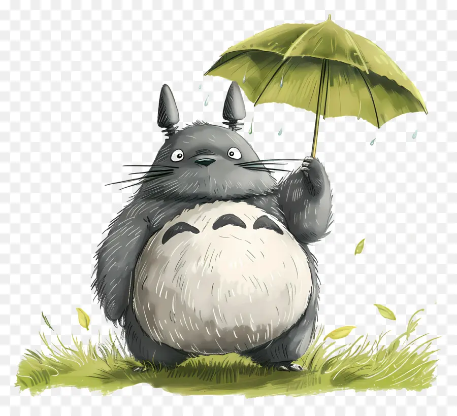 Totoro，Hari Hari Hujan PNG