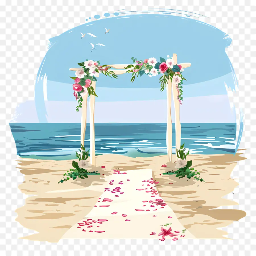 Pernikahan Pantai，Lengkungan Pernikahan PNG