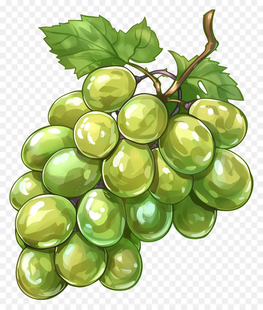 Anggur Hijau，Buah PNG