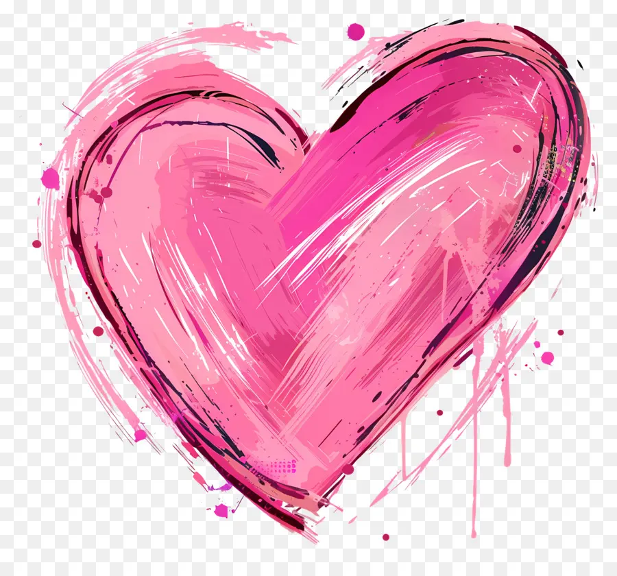 Hati Merah Muda，Hari Valentine PNG