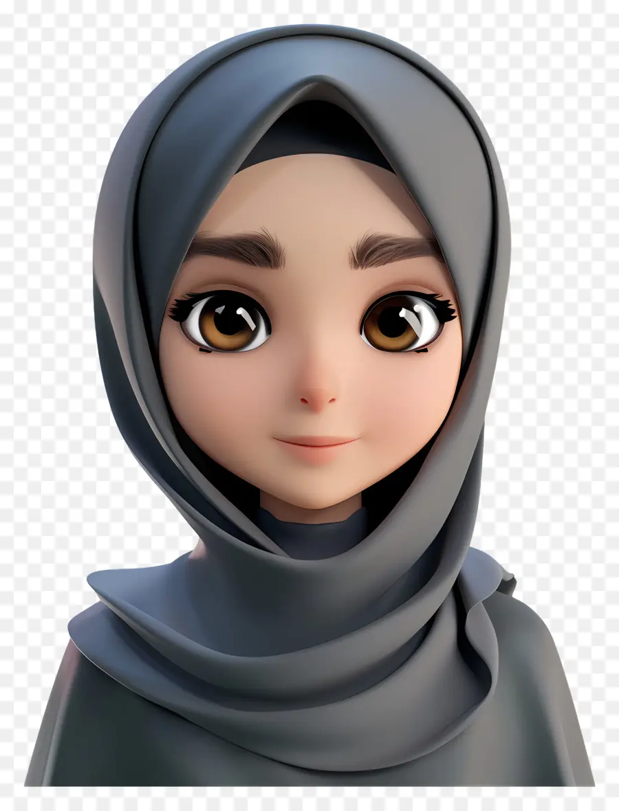 Jilbab，Wanita Muslim PNG