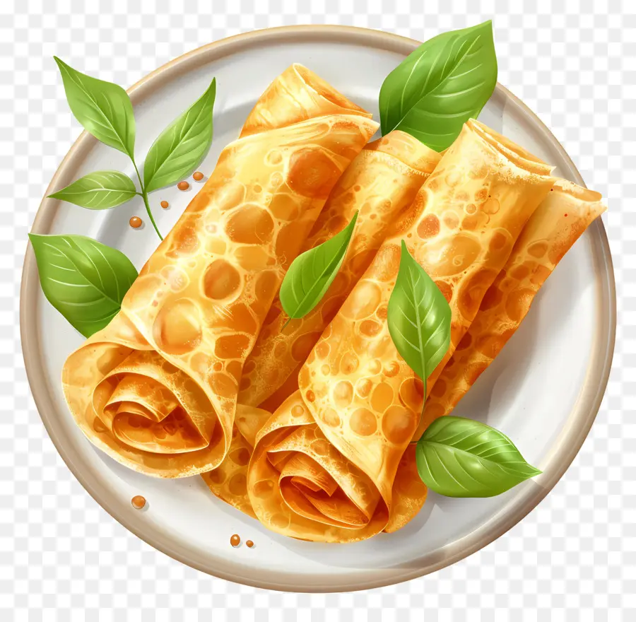 Dosa India，Lumpia PNG