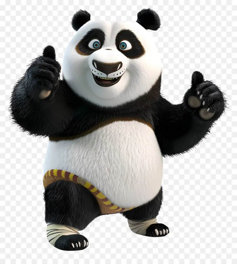 Jempol Ke Atas，Panda PNG