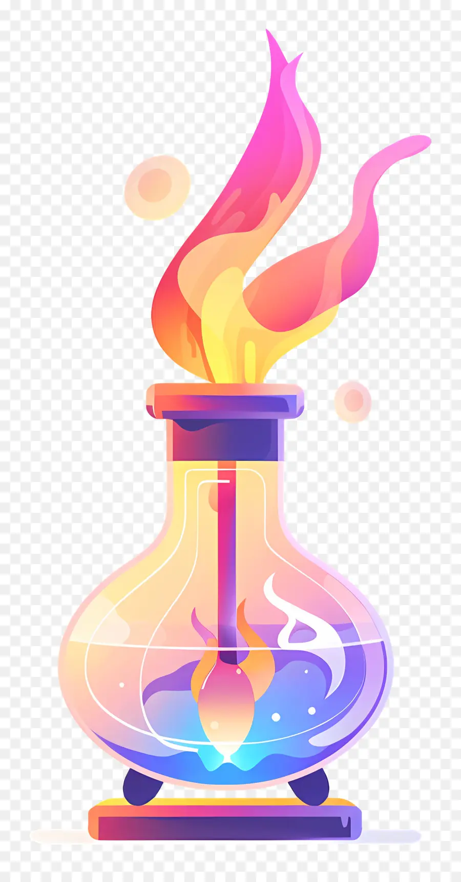 Pembakar Kimia，Vas Kaca PNG