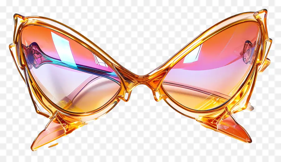 Desain Sunglass，Kacamata Kacamata Kupu Kupu PNG