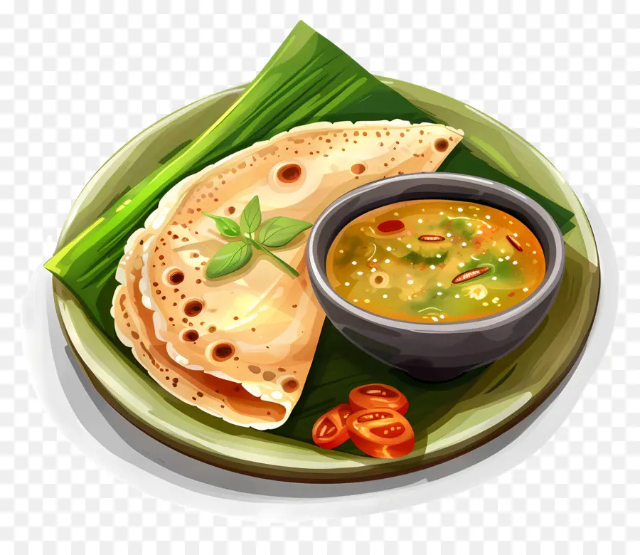 Dosa India，Dosa PNG