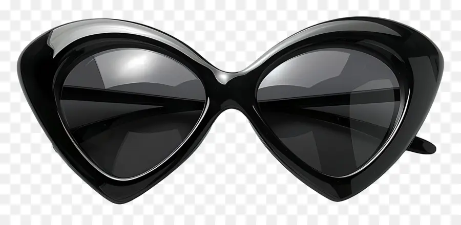 Desain Sunglass，Kacamata Hitam Berbentuk Hati PNG