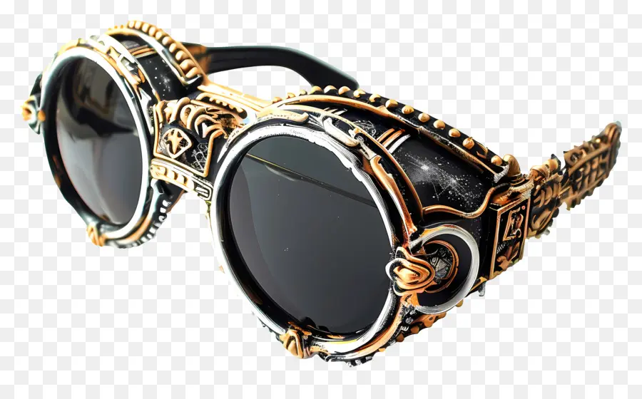 Desain Sunglass，Steampunk Kacamata PNG