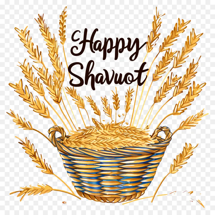 Happy Shavuot，Gandum PNG