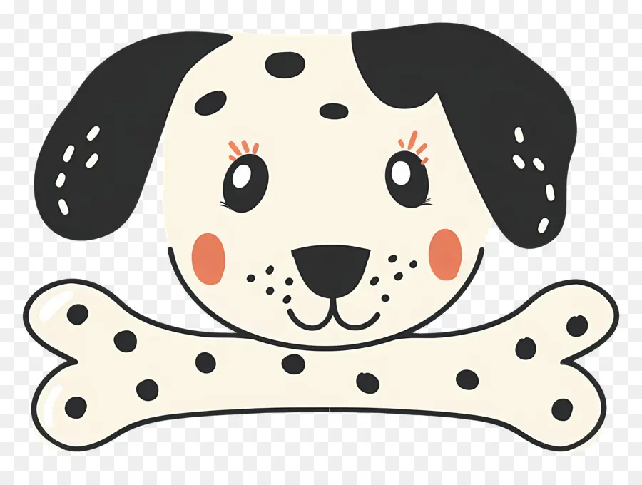Tulang Anjing，Anak Anjing Dalmatian PNG
