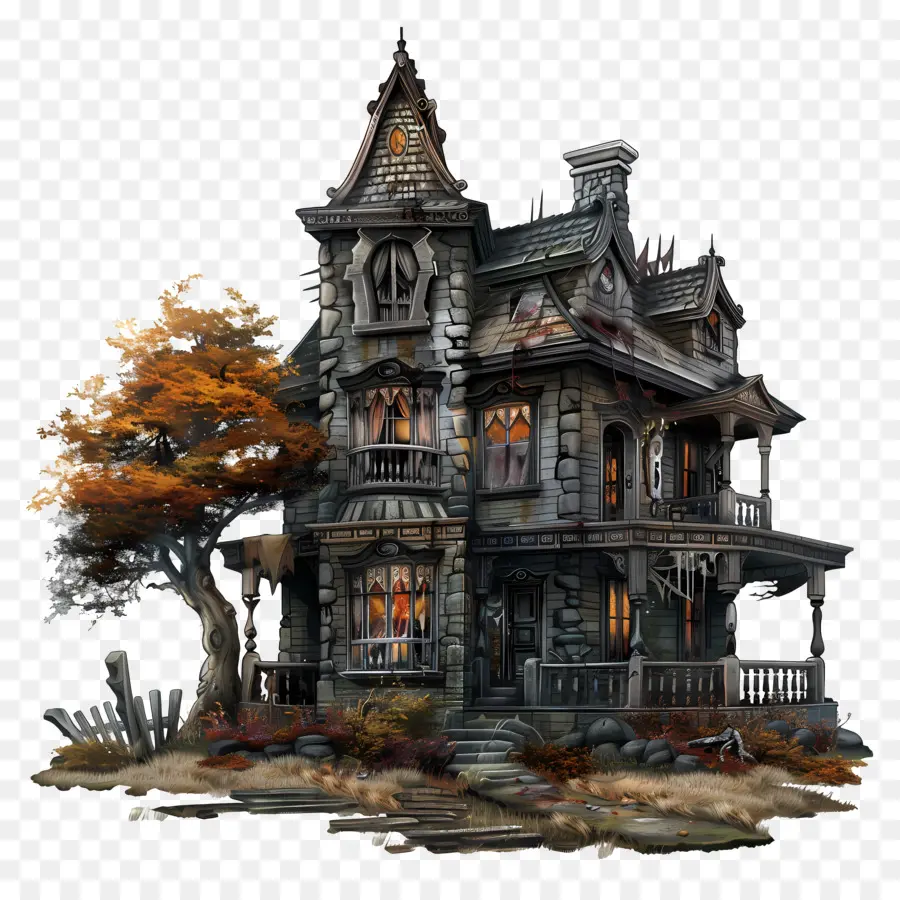 Rumah Berhantu，Mansion Gothic PNG