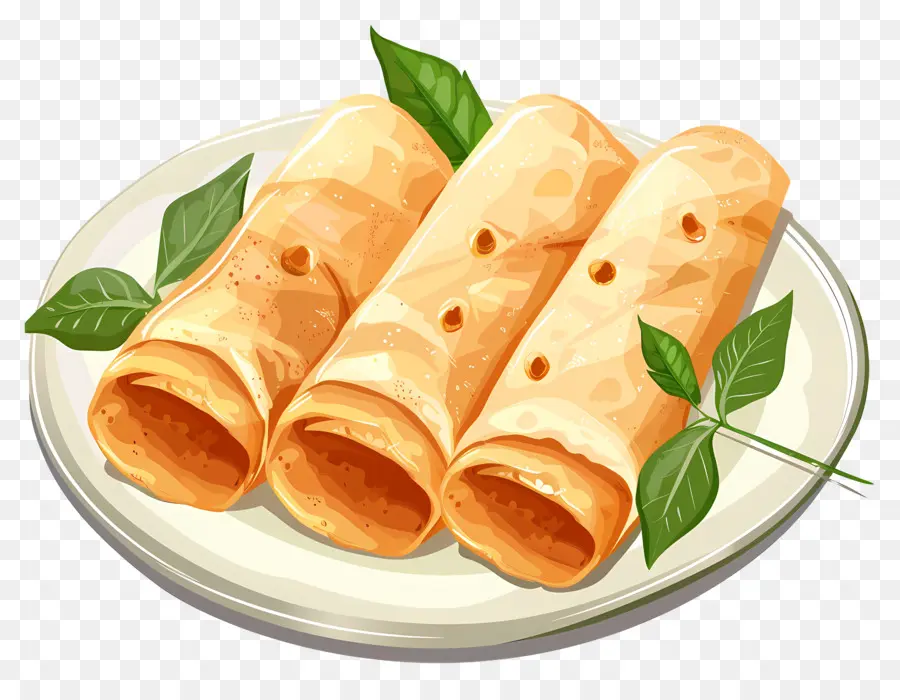 Dosa India，Lumpia PNG