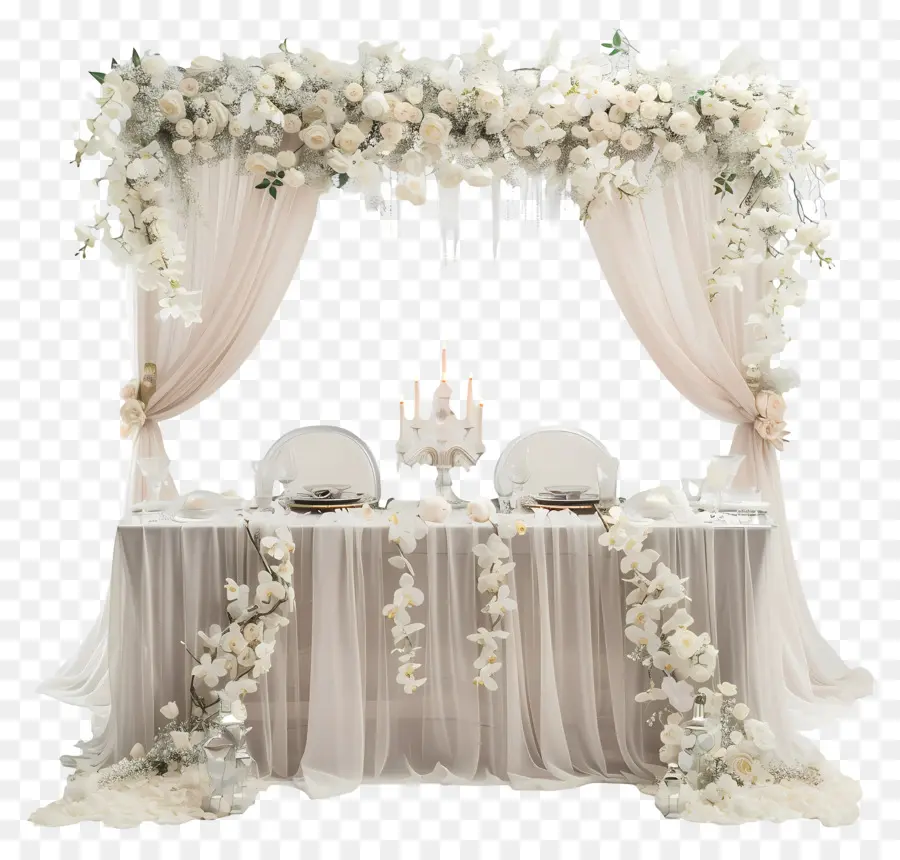 Meja Pernikahan，Lengkungan Pernikahan PNG