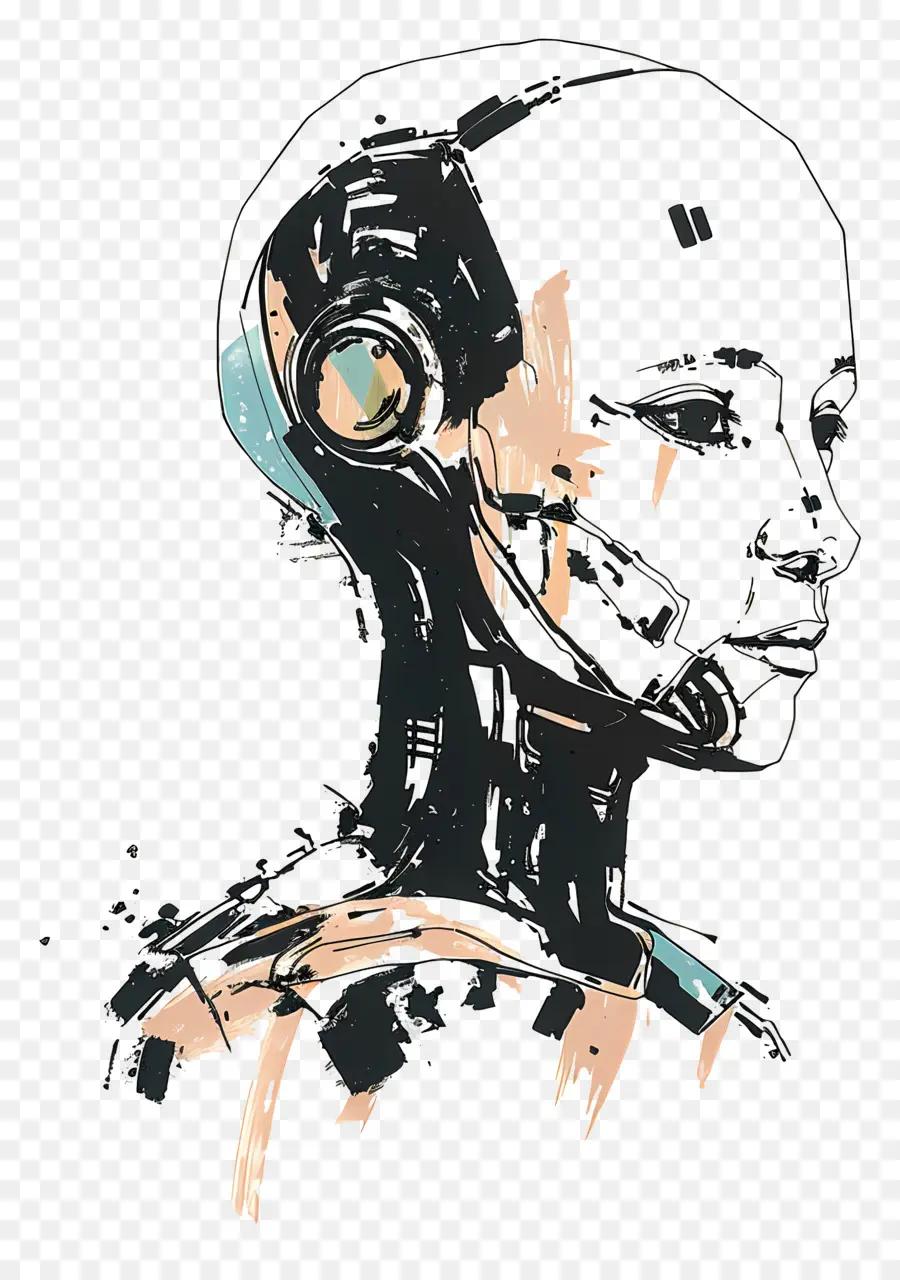 Robot Sophia，Robot PNG