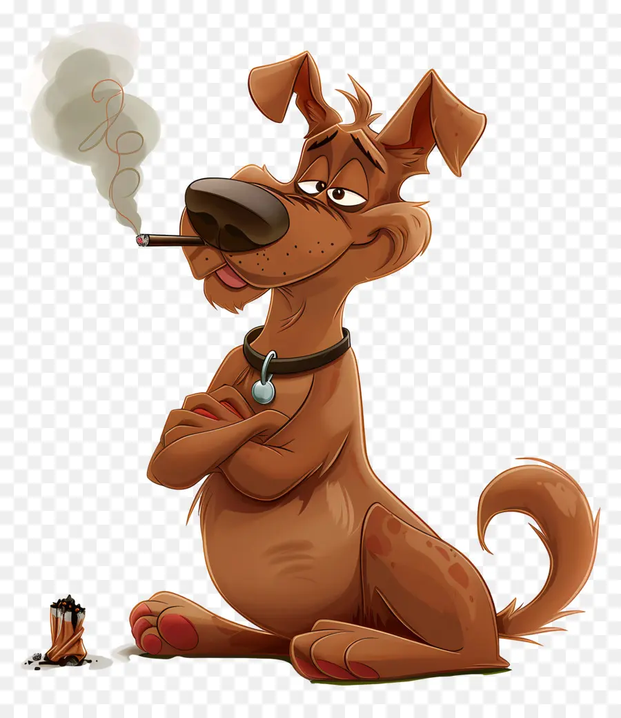 Merokok，Anjing PNG