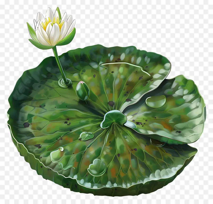 Lily Pad，Bunga Teratai PNG
