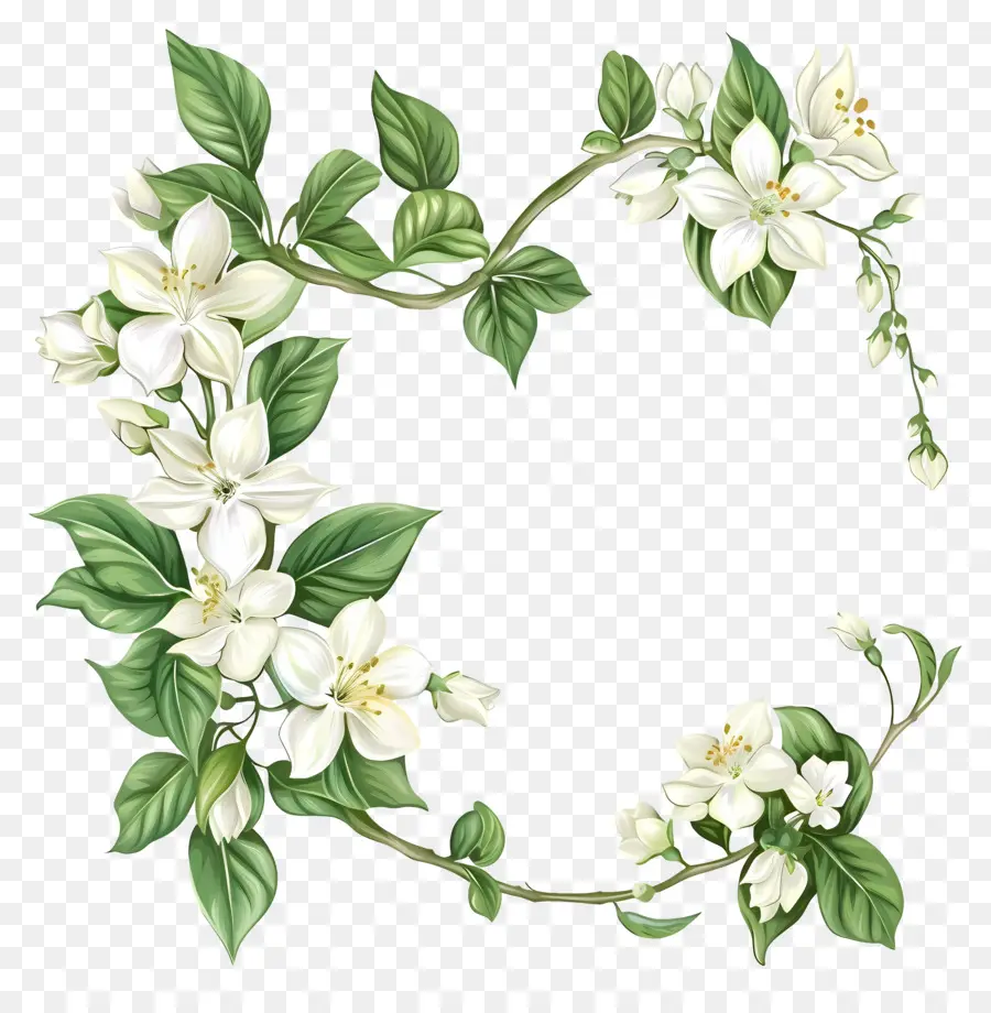 Bunga Melati Putih，Bunga Melati PNG