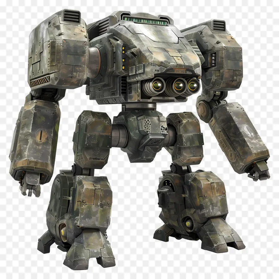 Mechwarrior，Robot Humanoid PNG
