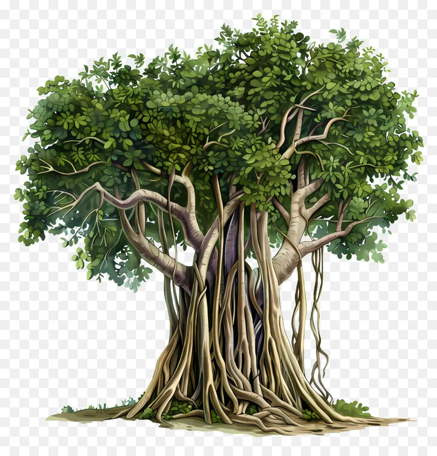 Pohon Beringin，Pohon Tua PNG