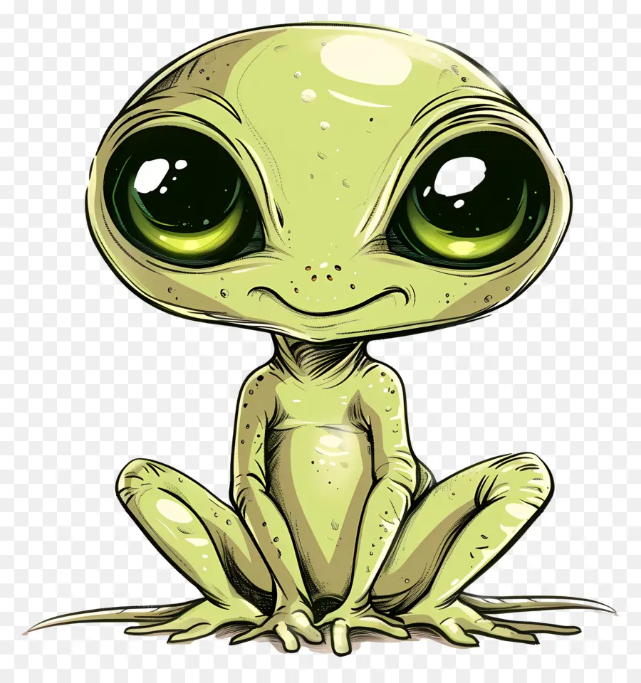Alien，Katak Alien PNG
