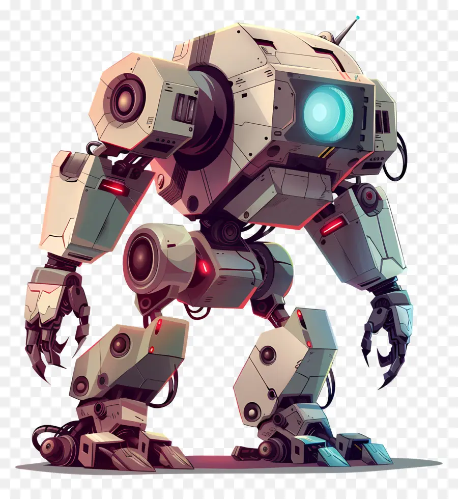 Robot Mech，Robot Futuristik PNG