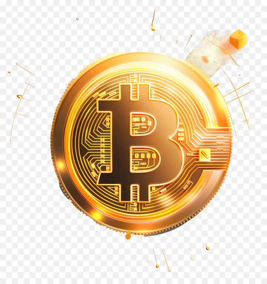 Bitcoin，Mata Uang Digital PNG