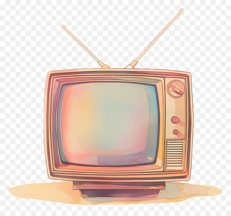 Televisi，Tv Lama PNG