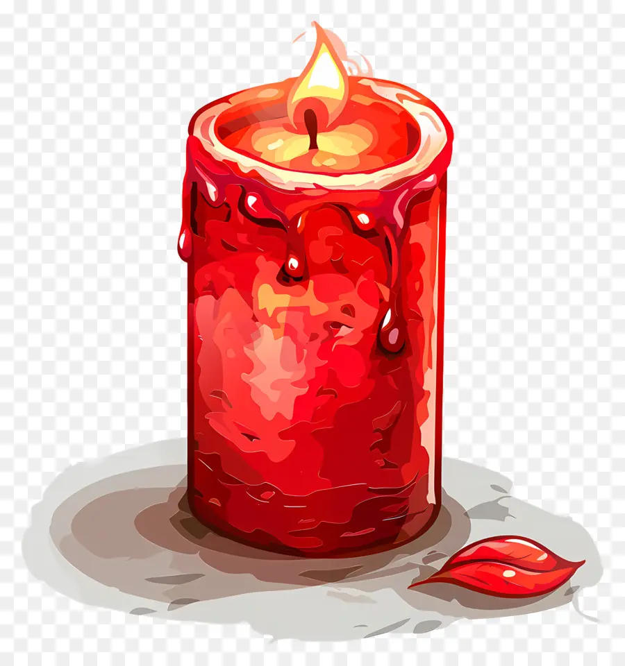 Lilin，Lilin Merah PNG