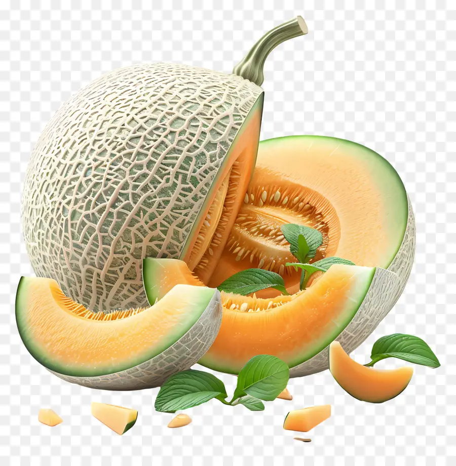 Melon，Blewah PNG