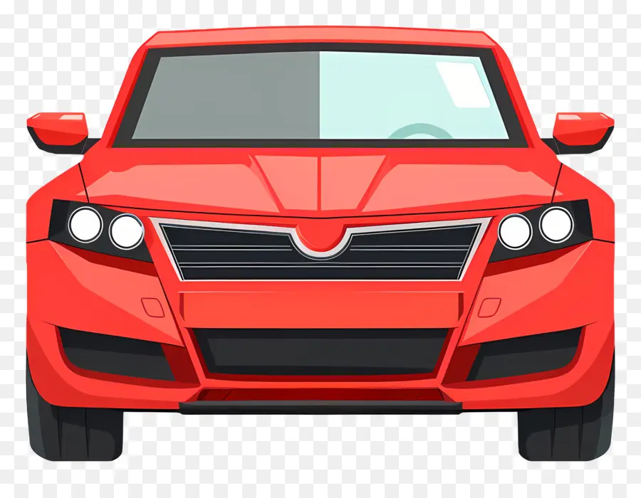 Sederhana，Mobil Merah PNG