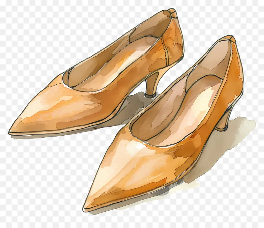 Sepatu，Sepatu Hak Tinggi Wanita PNG