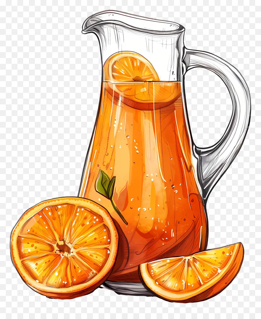 Juice Juice Carafe，Orange PNG