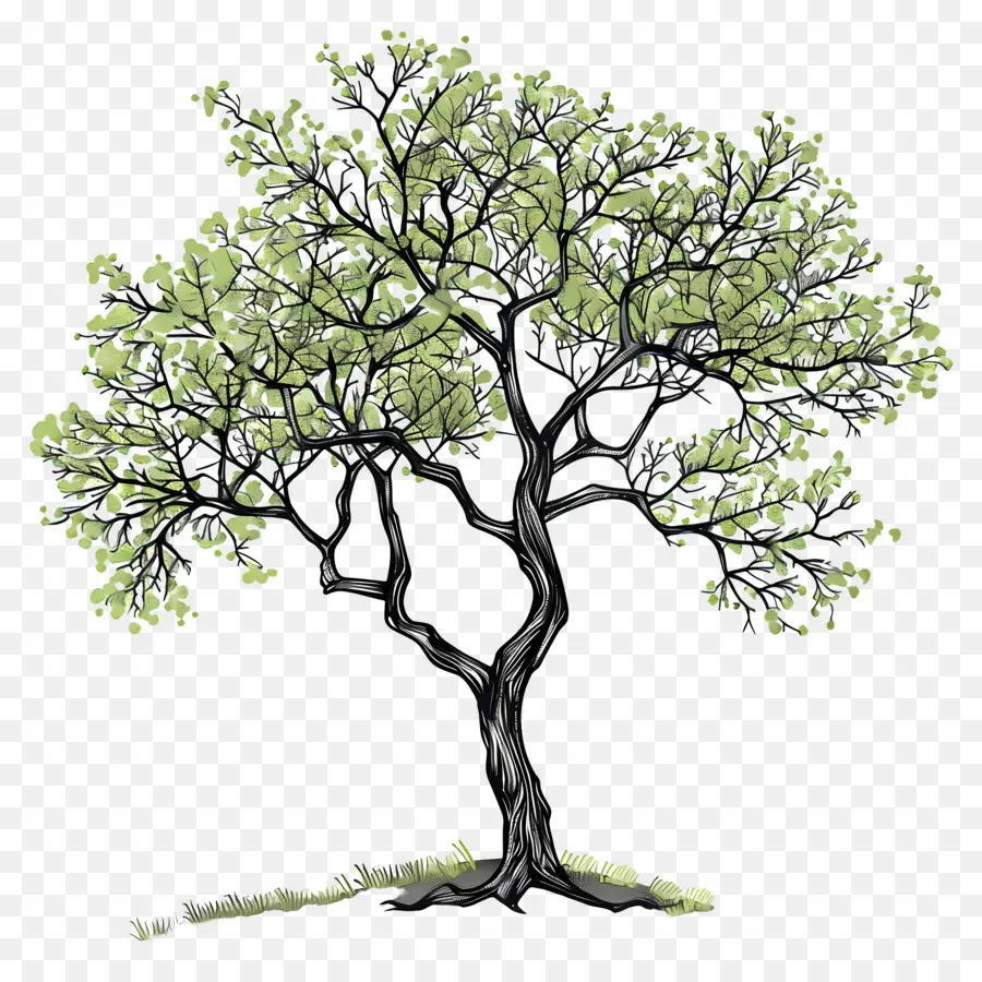 Pohon Sederhana，Pohon PNG