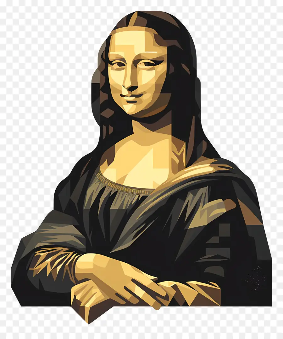 Sederhana，Mona Lisa PNG