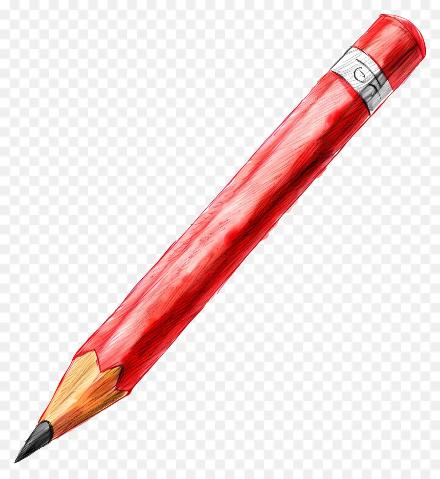 Pensil，Pensil Merah PNG