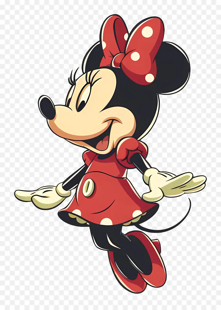 Minnie Tikus，Kartun PNG